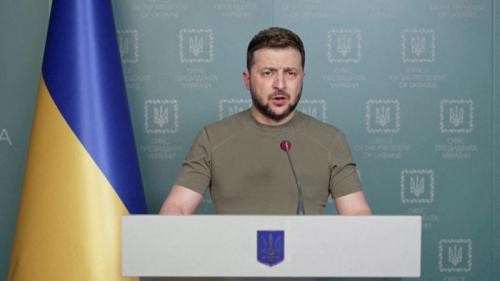 泽连斯基在乌克兰最高拉达发表年度国情咨文