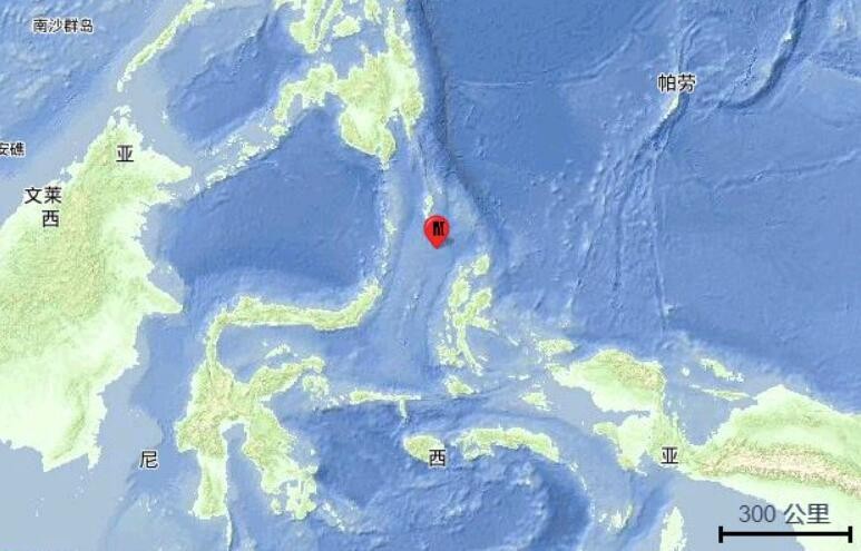 印尼北马鲁古省附近海域发生6.8级地震