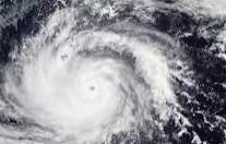 超级台风“玛娃”登陆美国关岛北部 造成大面积停电