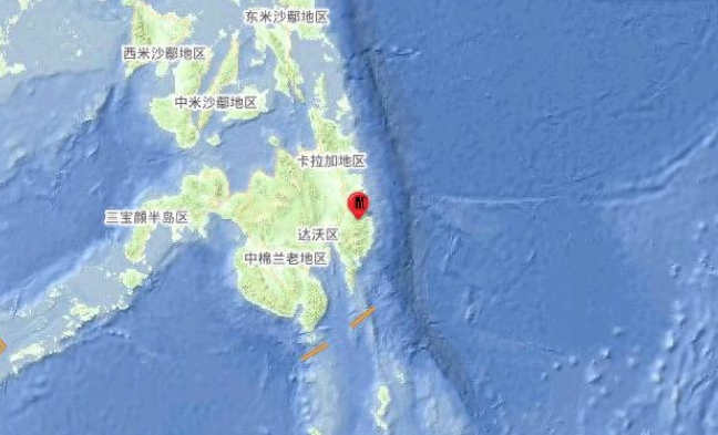 菲律宾南部金达沃省发生5.9级地震