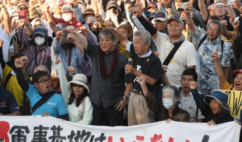 驻日美军嘉手纳基地噪音激增 民众不堪其扰