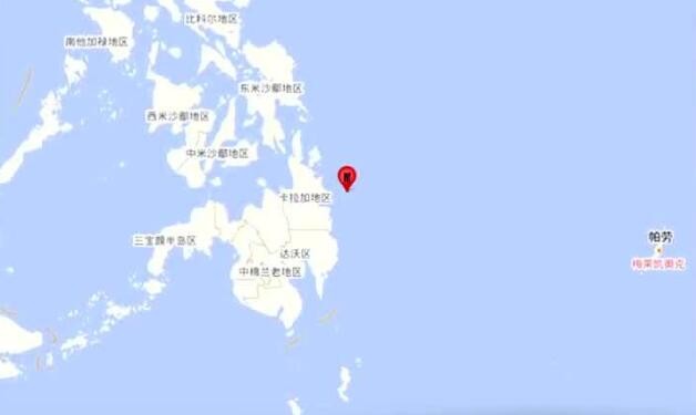 菲律宾东南部海域发生6.9级地震