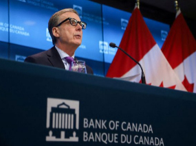 加拿大央行维持基准利率不动 称经济放缓正减轻通胀压力