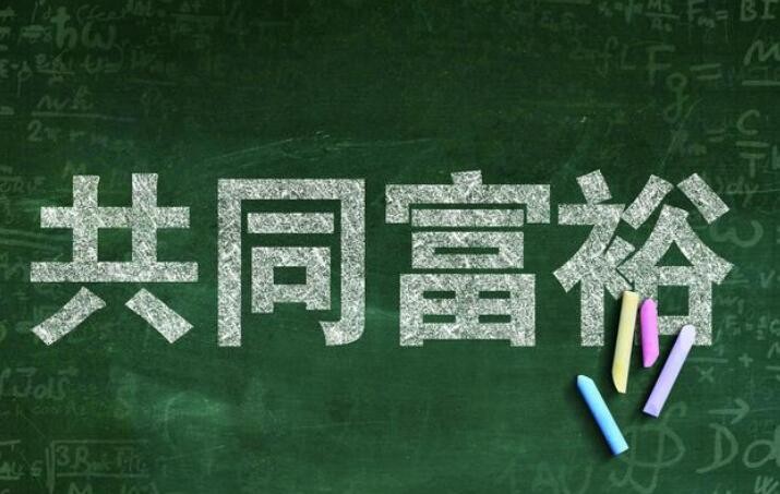 国家发改委：制定出台促进共同富裕行动纲要