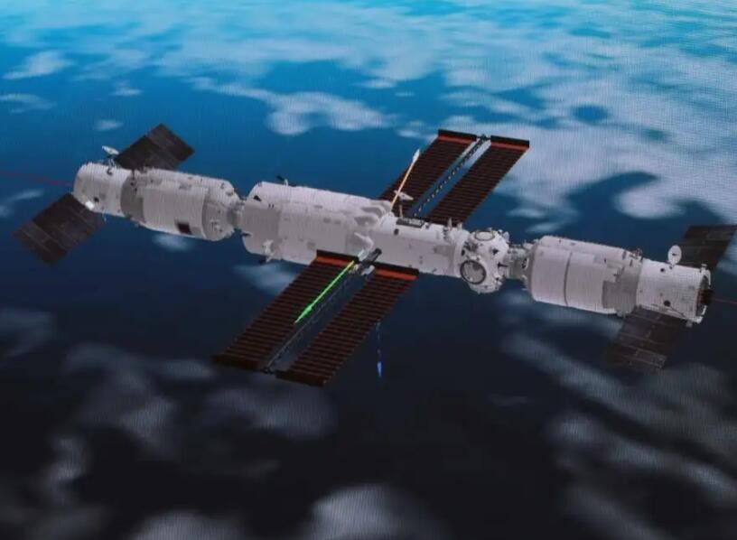 天舟四号货运飞船与空间站组合体完成自主快速交会对接