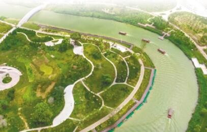 京杭大运河近日再现全线水流贯通 多水源补水 促生态恢复