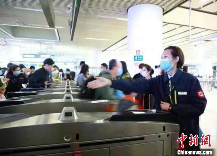 京港地铁4号线北京南站。　京港地铁供图