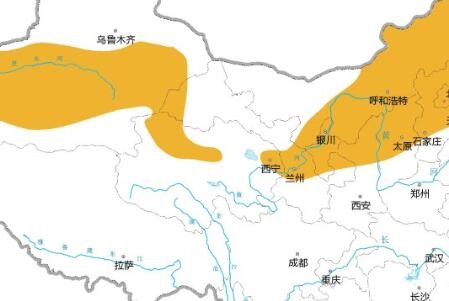 中央气象台继续发布沙尘暴蓝色预警、大风蓝色预警