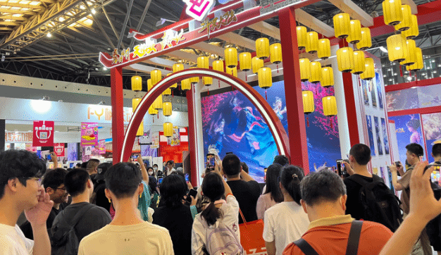 200多家中外企业“竞秀”第18届中国国际动漫游戏博览会