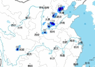 暴雨黄色预警发布 北京广西广东等地部分地区有大暴雨