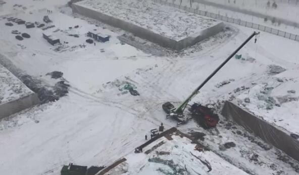 启用10万立方米存冰！哈尔滨冰雪大世界力争提前开园