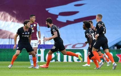 英超-吉鲁普利西奇3分钟2球 切尔西2-1稳守前四