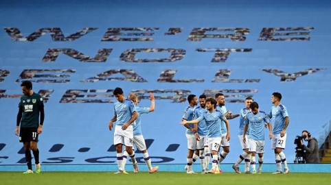 英超-福登马赫雷斯双响 席尔瓦进球 曼城5-0大捷