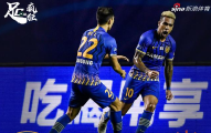中超-特谢拉埃德尔双剑合璧 苏宁2-1恒大