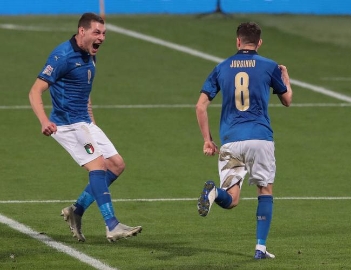 欧国联-因西涅贝洛蒂造进球 意大利2-0波兰