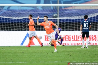 中甲-埃德尔双响刘鑫宇头槌 江西2-1胜人和