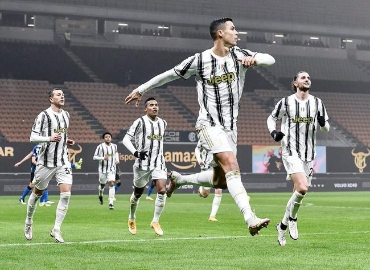 意杯-C罗2球逆转 劳塔罗破门 尤文2-1擒国米