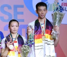 新加坡赛国羽斩获一金 鲁凯/黄雅琼问鼎混双