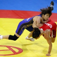 日本两大摔跤女战神濒临退役 吉田曾是吉塔克星
