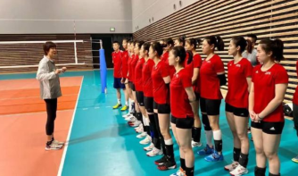 内部交流赛中国女排5-0日本 15人获出场机会