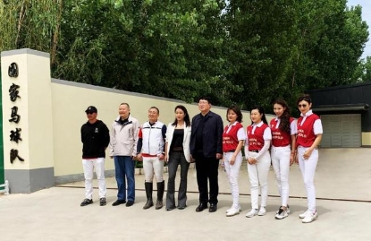 马球复兴指日可待 中国女子马球预备队安平集训