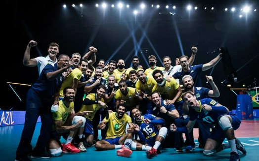 巴西男排剑指奥运第四冠 多位巨星压阵夺冠热门