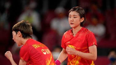 乒乓球女团中国3比0德国进决赛 将与日本争冠