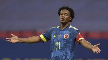 哥伦比亚世预赛名单：J罗无缘 金特罗夸德拉多入选