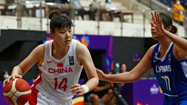 中国女篮143-52大胜菲律宾 轻取亚洲杯开门红