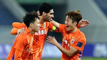 足协杯-费莱尼轰入制胜球 泰山1-0南通进16强