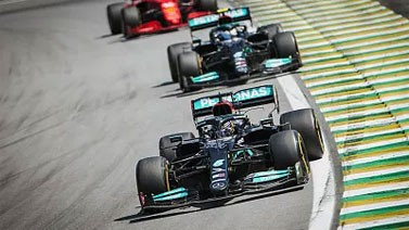 F1车队积分榜：梅赛德斯领先红牛11分 法拉利居第3