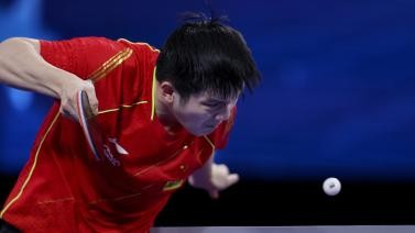 世乒赛樊振东4-1林高远 携手波尔晋级男单四强