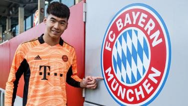 拜仁签下18岁中国门将刘邵子洋 签至2025年