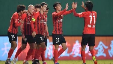 中超-穆伊双响宋文杰破门 上海海港2-1广州城