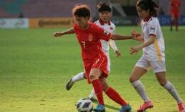 女足亚洲杯：中国女足3:1逆转越南 王霜两传一射