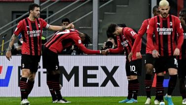 意大利杯-莱奥传射吉鲁梅开二度 米兰4-0拉齐奥