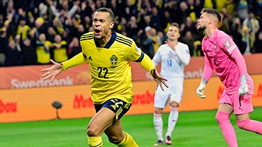 世预赛-伊布缺战奎森加时绝杀 瑞典1-0捷克将战波兰