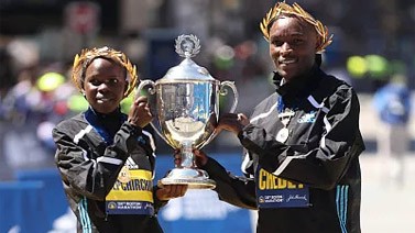 2022年波士顿马拉松落幕 肯尼亚选手包揽男女组冠军