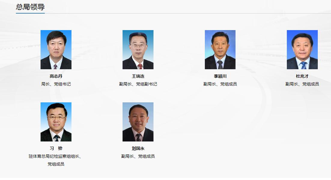 国家体育总局网站截图 国家体育总局网站截图