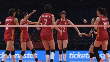 女排世锦赛中国0-3意大利 复赛首遭败绩列E组第4