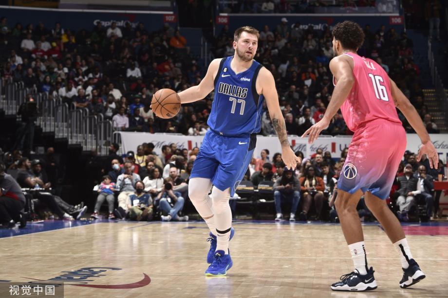 [图]NBA-奇才113-105独行侠 库兹马36+11东契奇22+9
