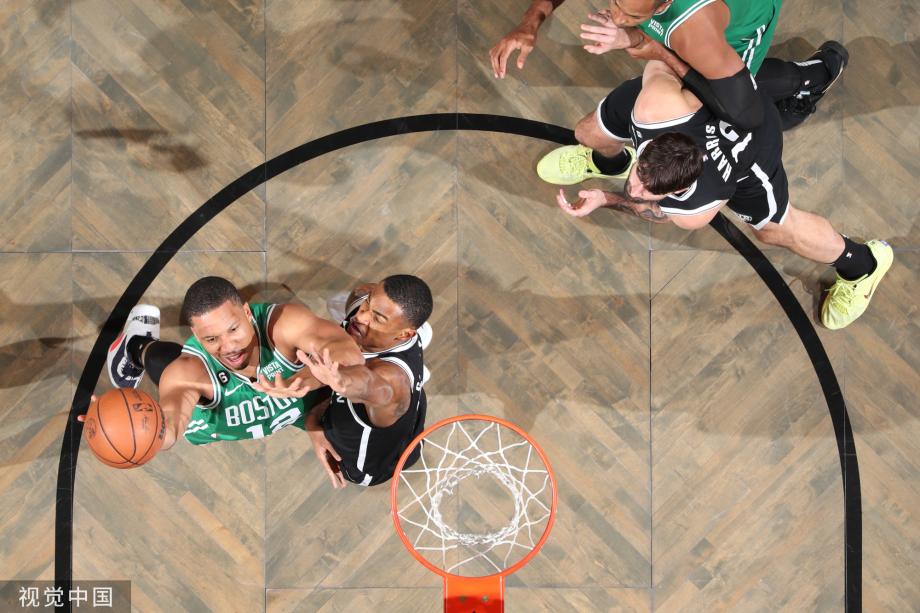 [图]NBA-KD31+7篮网不敌凯尔特人 布朗34+10