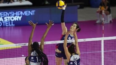 意甲女排斯坎迪奇3-1力克佛罗伦萨 朱婷斩获18分