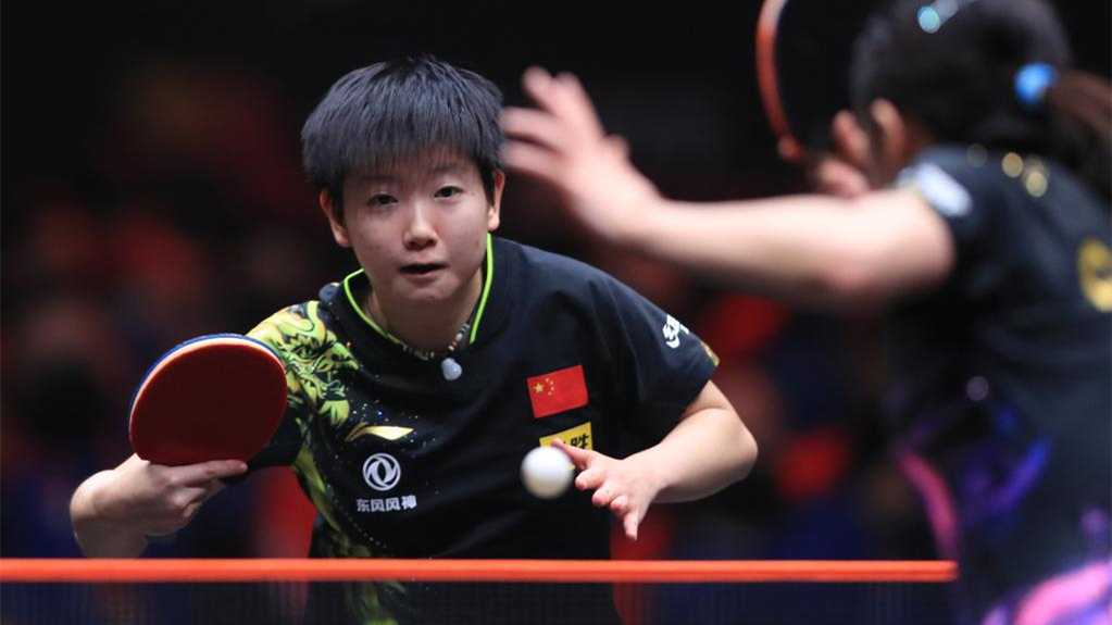 孙颖莎成首位“00后”国际乒联年终世界第一