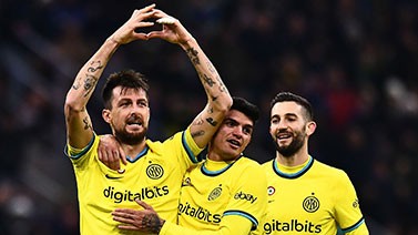 意杯-阿切尔比制胜劳塔罗救主 国米2-1帕尔马晋级