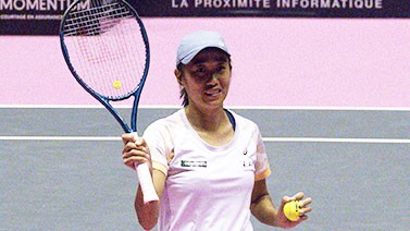 张帅击败布伦格尔 WTA250里昂卫冕战晋级次轮