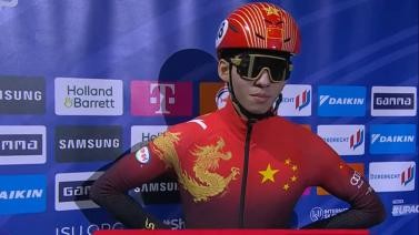 林孝埈连续两站比赛夺得短道速滑世界杯500米冠军