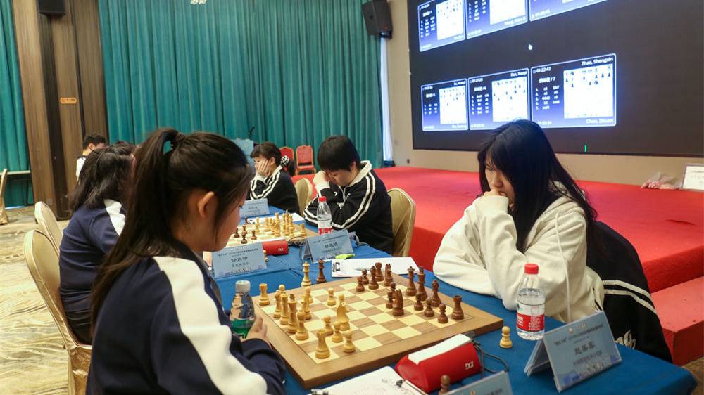 全国国象锦标赛（团体）落幕 杭州男女队双双夺冠