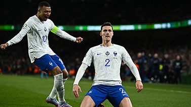 欧预赛-帕瓦尔世界波制胜 法国1-0爱尔兰取2连胜