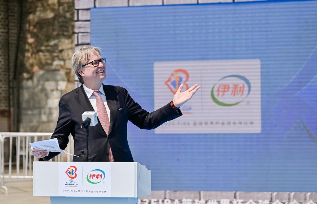 2023篮球世界杯官宣全球合作伙伴 周琦现身分享备战感受